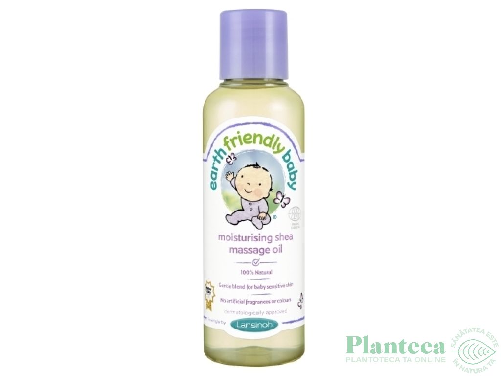 Ulei masaj hidratant shea bebe 125ml - EARTH FRIENDLY