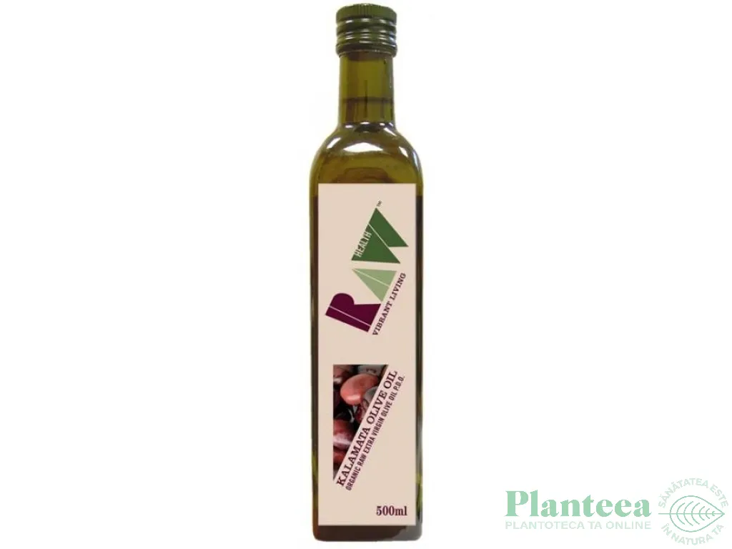 Ulei masline extravirgin kalamata 500ml - RAW HEALTH
