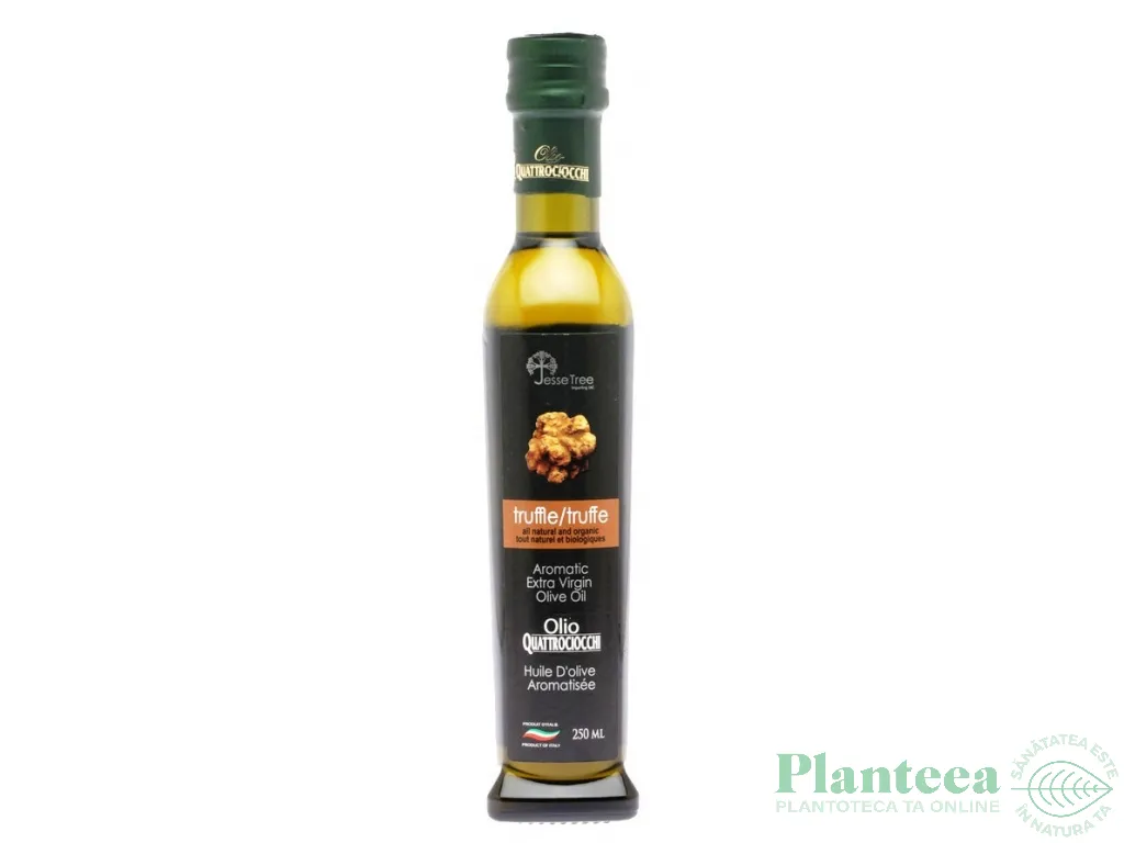 Ulei masline extravirgin aroma trufe 250ml - QUATTROCIOCCHI