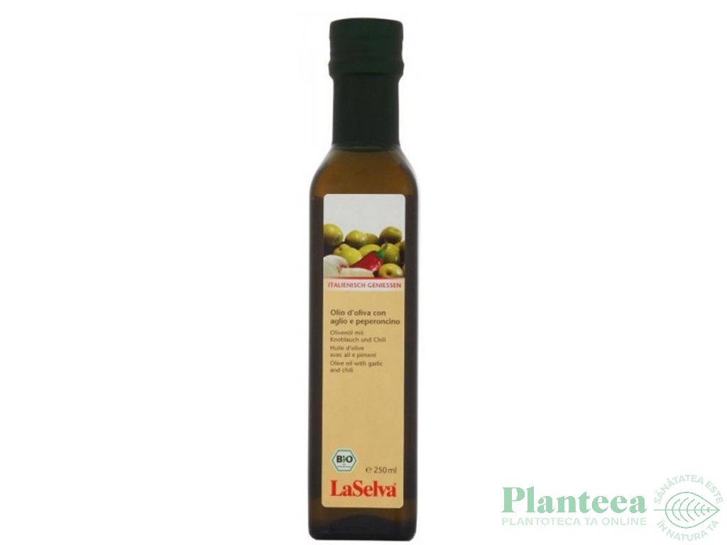 Ulei masline usturoi chilli 250ml - LA SELVA