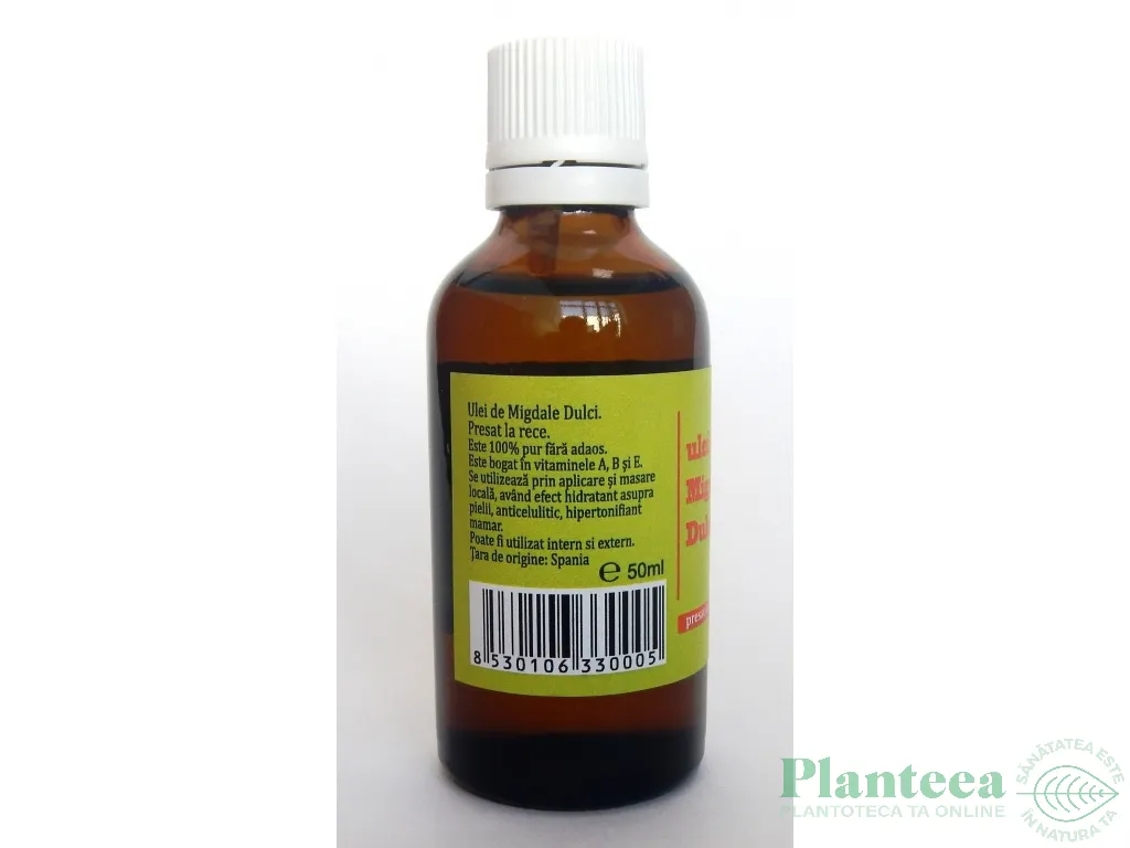 Ulei migdale dulci 50ml - GREEN SENSE