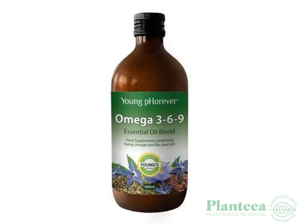 Ulei mix omega369 essential eco 500ml - YOUNG PHOREVER