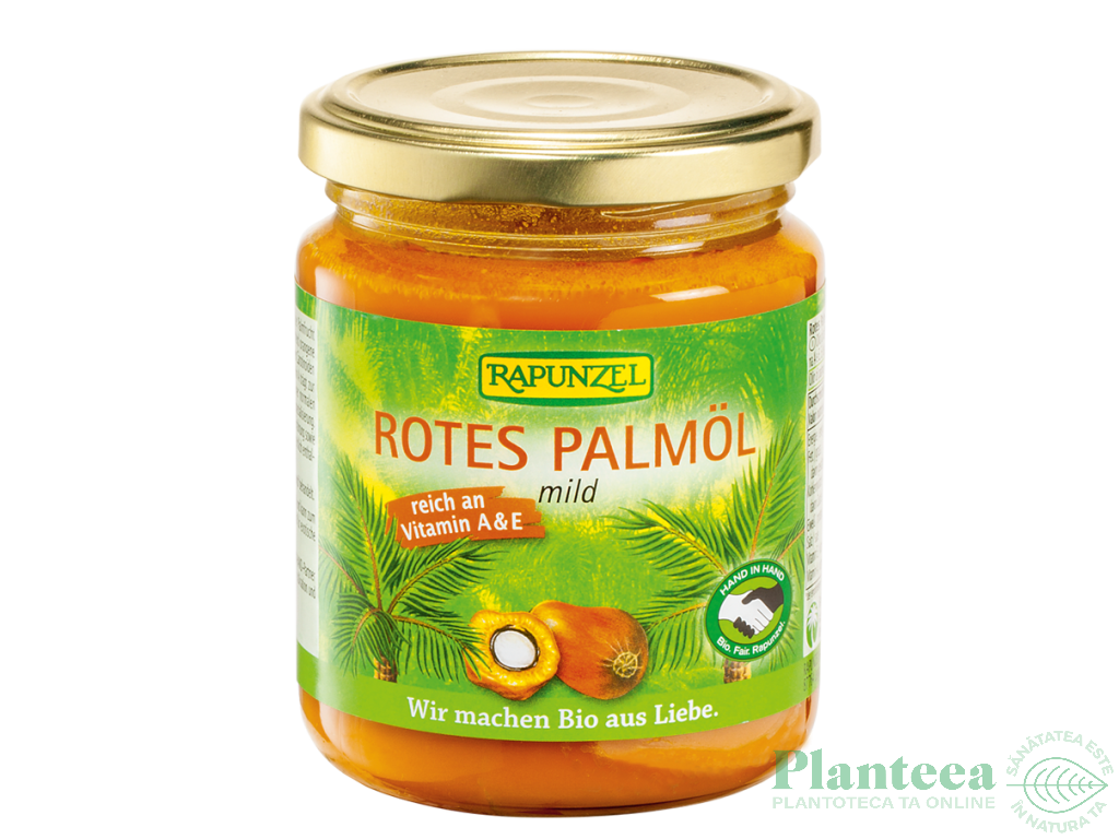Ulei palmier rosu dezodorizat eco 200g - RAPUNZEL