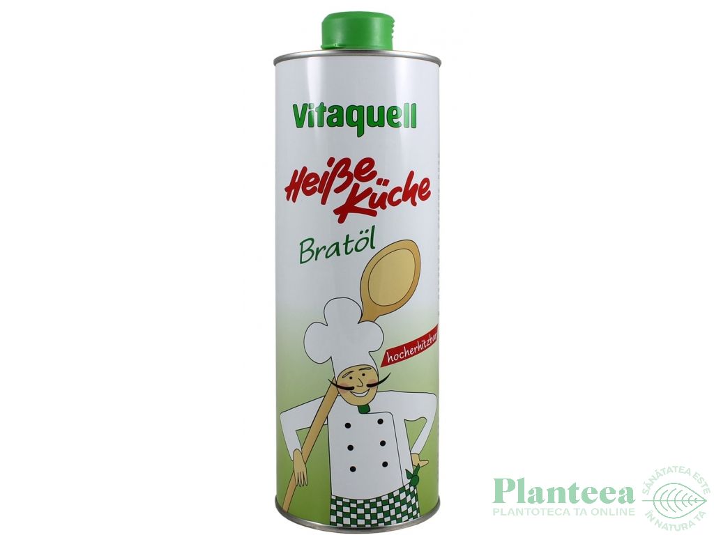 Ulei fl soarelui pt prajit eco 500ml - VITAQUELL