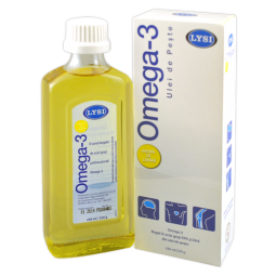Ulei peste omega3 lamaie 240ml - LYSI