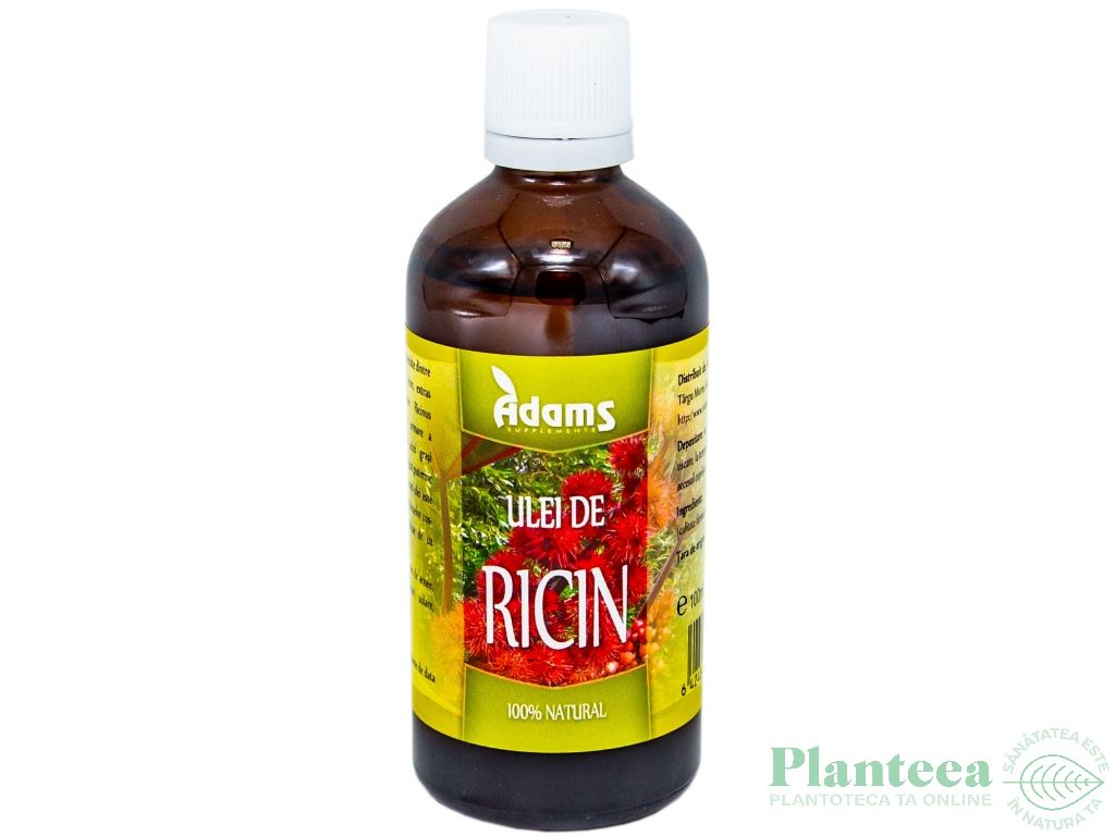 Ulei ricin 100ml - ADAMS