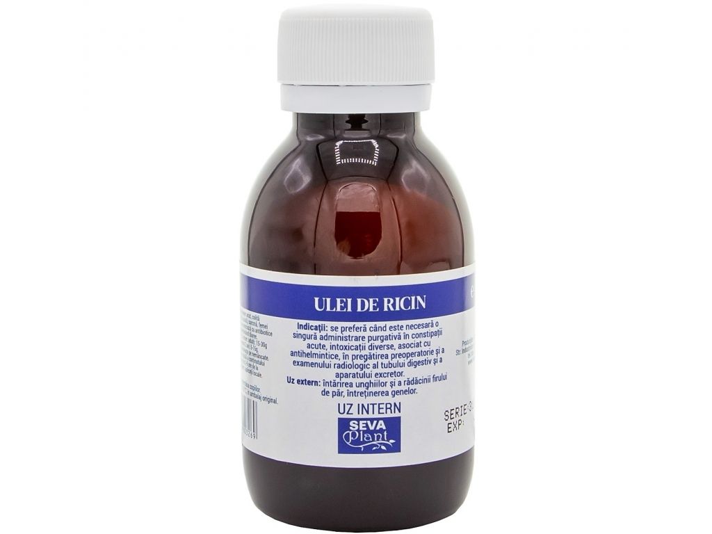 Ulei ricin 100ml - SEVA PLANT