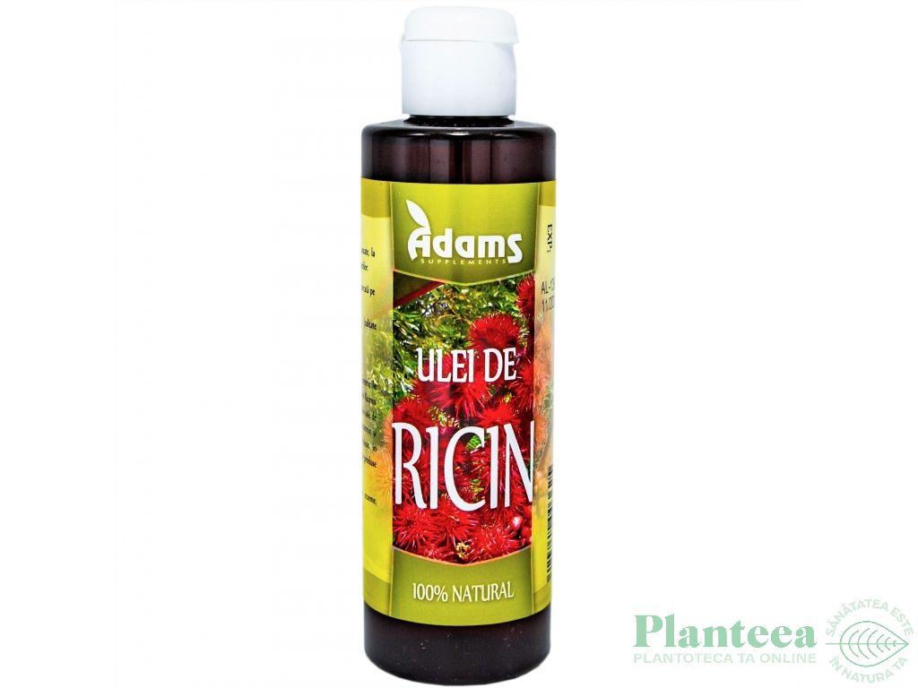 Ulei ricin 200ml - ADAMS