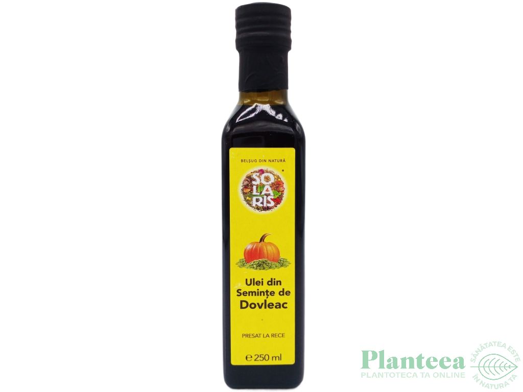 Ulei seminte dovleac 250ml - SOLARIS
