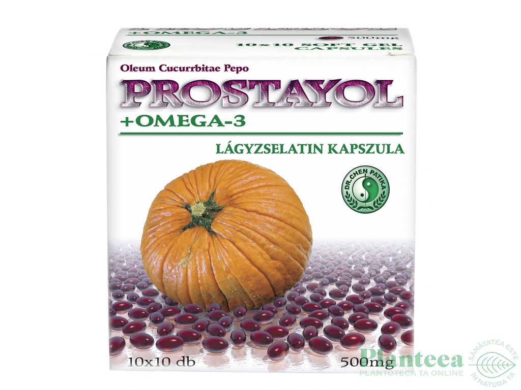 Ulei seminte dovleac omega3 Prostayol 100cps - DR CHEN PATIKA