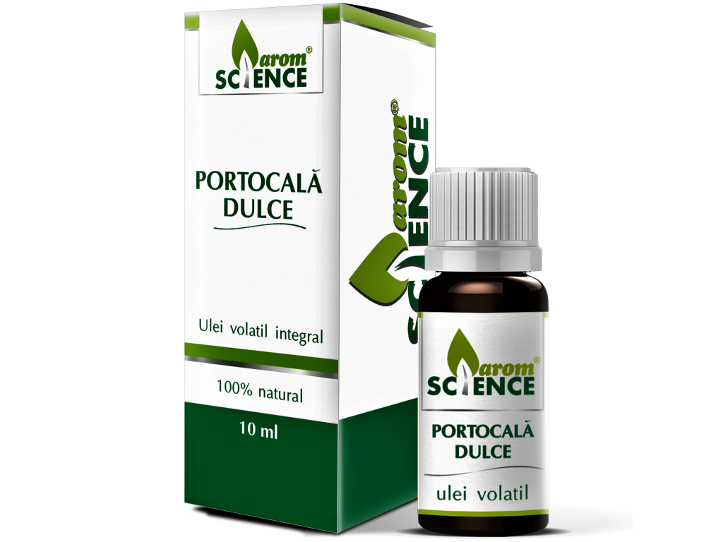 Ulei esential portocala dulce 10ml - AROM SCIENCE