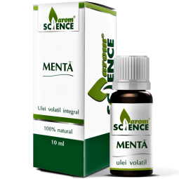 Ulei esential menta piperata 10ml - AROM SCIENCE