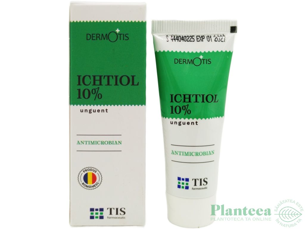 Unguent ichtiol 10% DermoTis 25ml - TIS