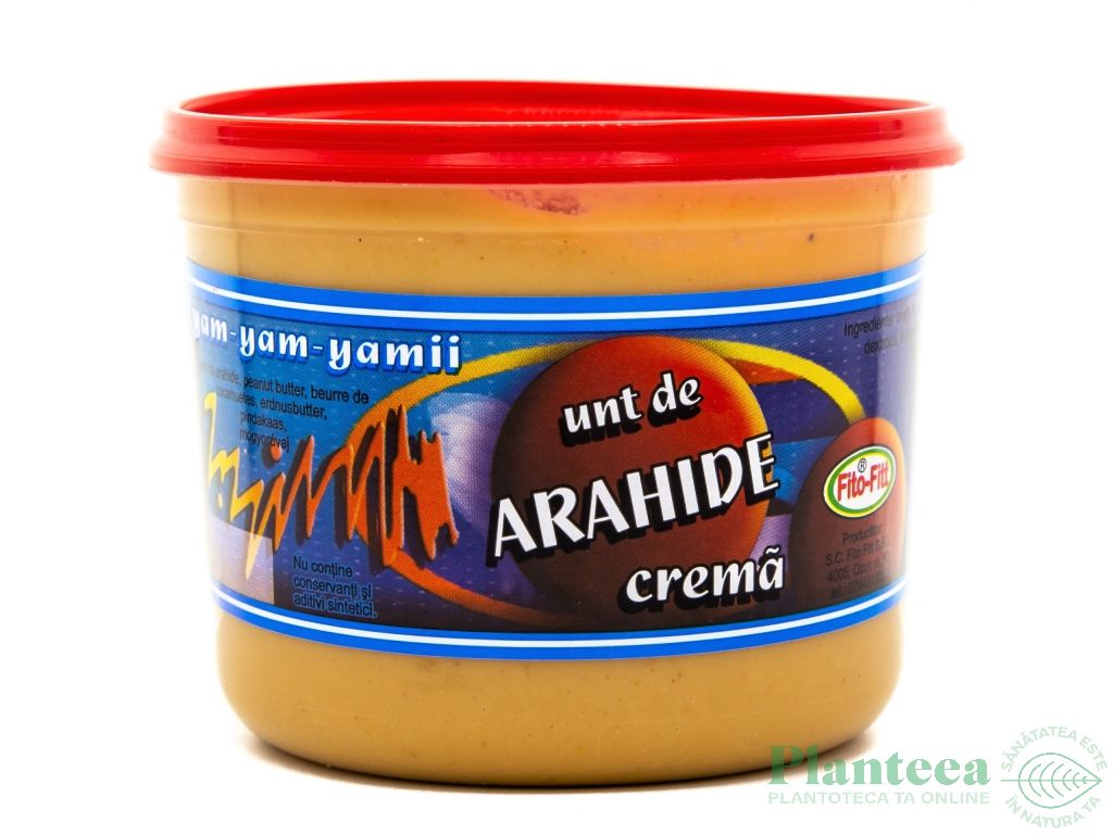 Unt arahide cremos 380g - FITO FITT