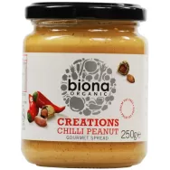 Crema aperitiv arahide chilli 250g - BIONA