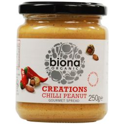 Crema aperitiv arahide chilli 250g - BIONA