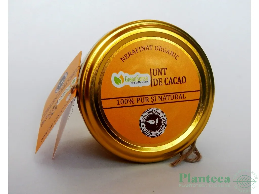 Unt cacao nerafinat organic 100g - GREEN SENSE