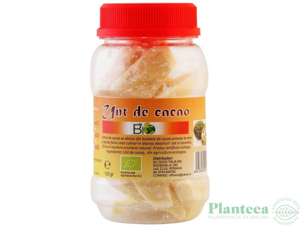 Unt cacao raw 125g - DECO ITALIA