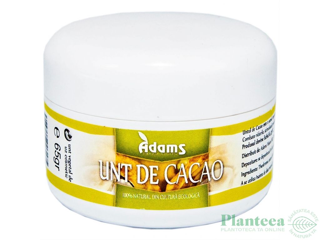 Unt cacao cosmetic eco 65g - ADAMS