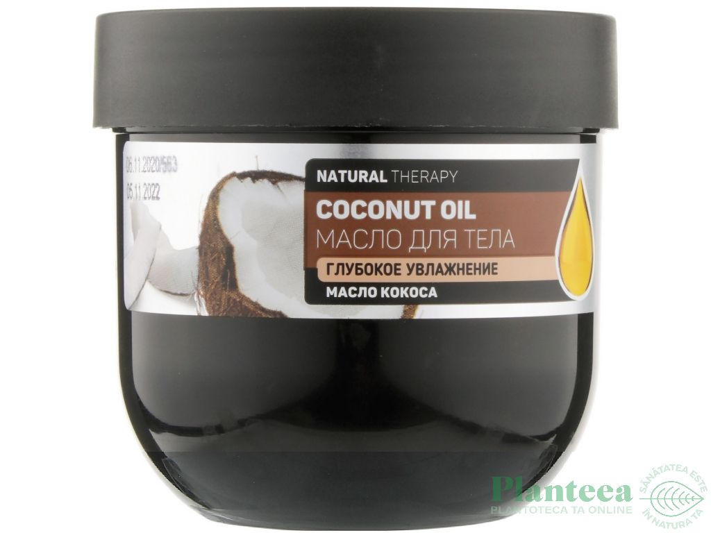 Unt corp hidratant ulei cocos Natural Therapy 160ml - DR SANTE