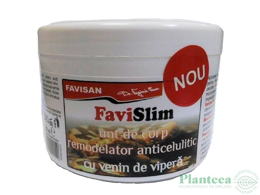 Unt corp remodelator anticelulitic FaviSlim 300ml - FAVISAN