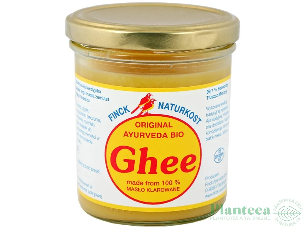 Unt ghee ayurvedic 230g - FINCK NATURKOST