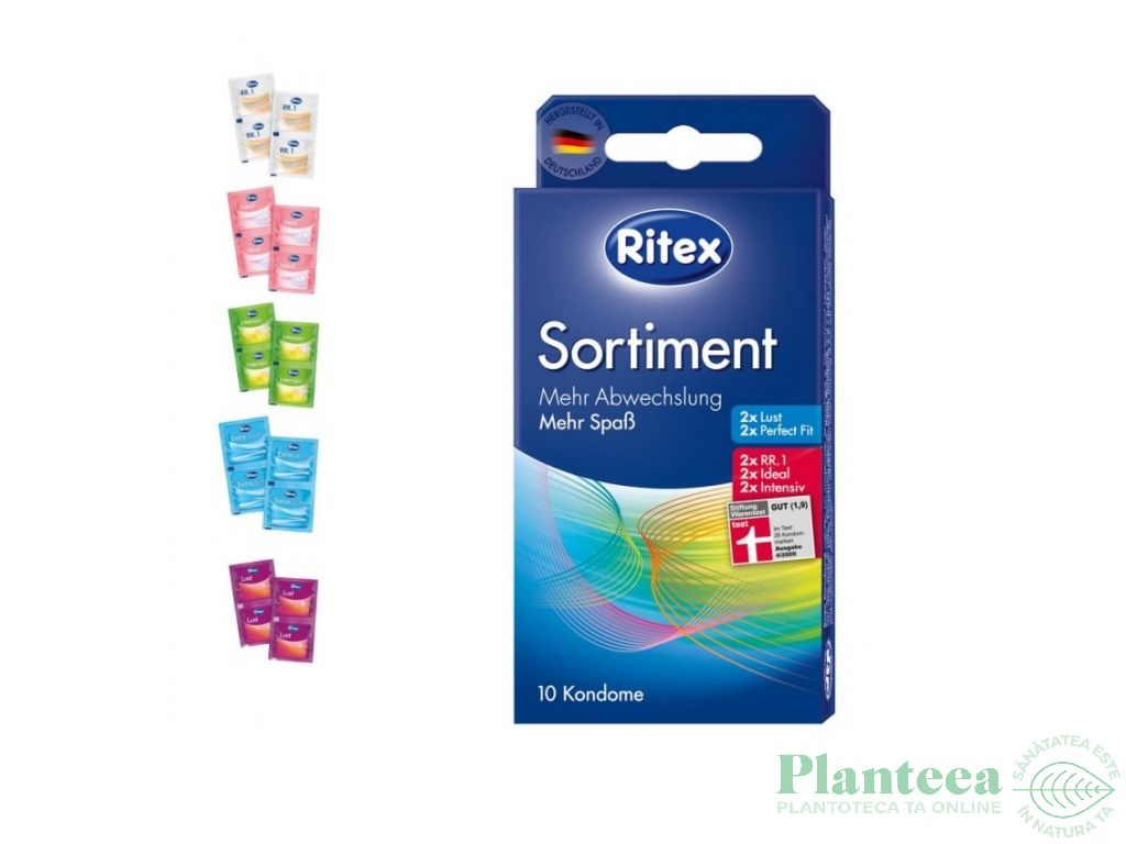 Prezervative sortiment 10b - RITEX