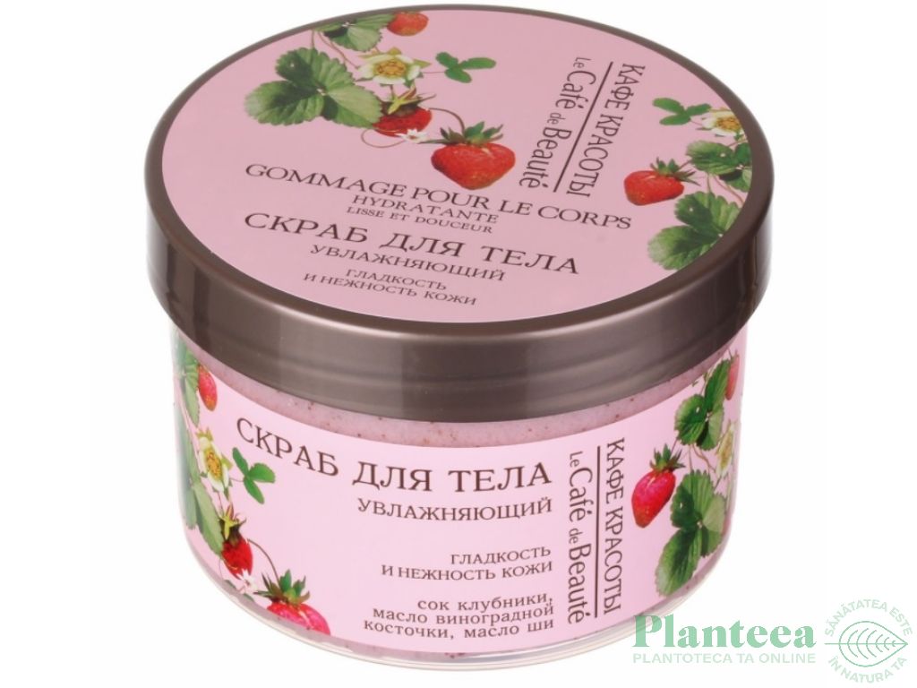 Scrub corp hidratant 250g - BEAUTY CAFE