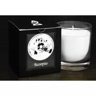 Candela sticla ceara soia Zodiac Scorpio 130g - D`ECO