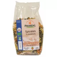 Paste spirale tricolore grau eco 250g - PRIMEAL