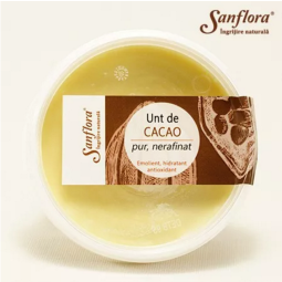 Unt cacao pur nerafinat 300g - SANFLORA