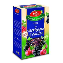 Ceai cu merisoare coacaze 75g - FARES