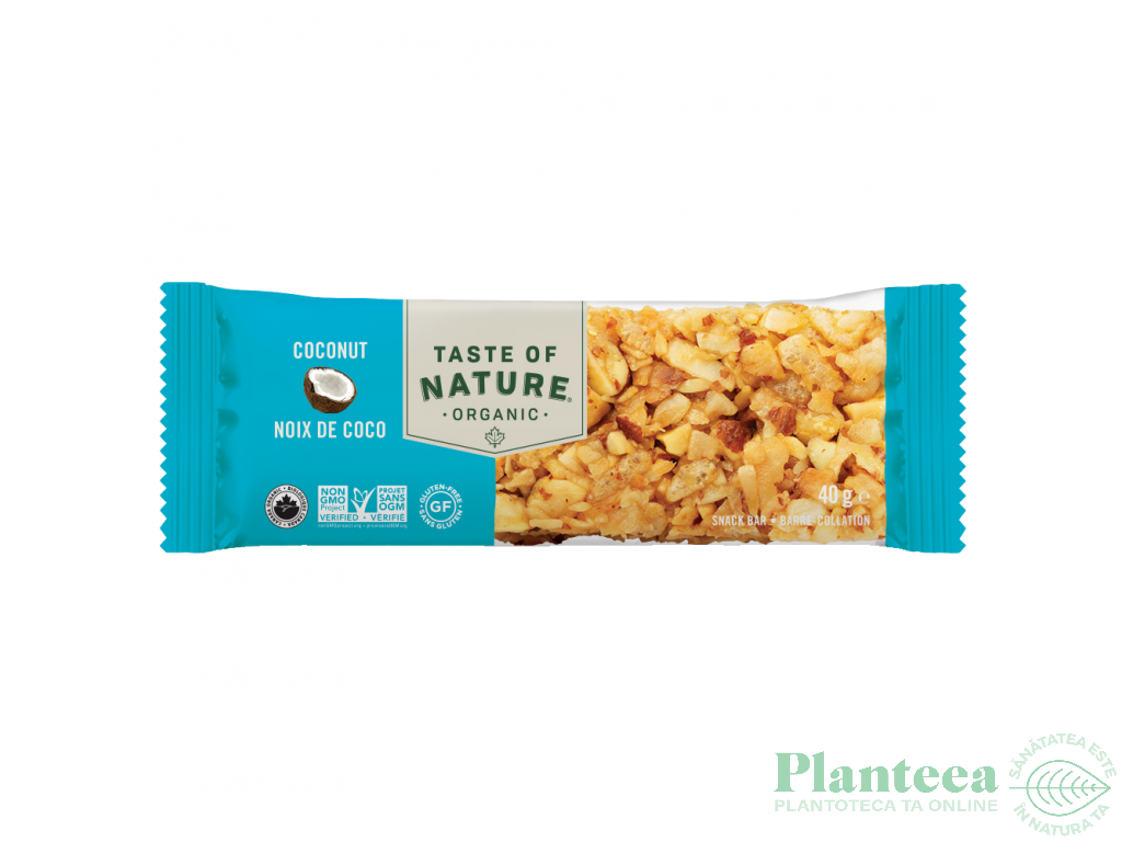 Baton vegan cocos eco 40g - TASTE OF NATURE