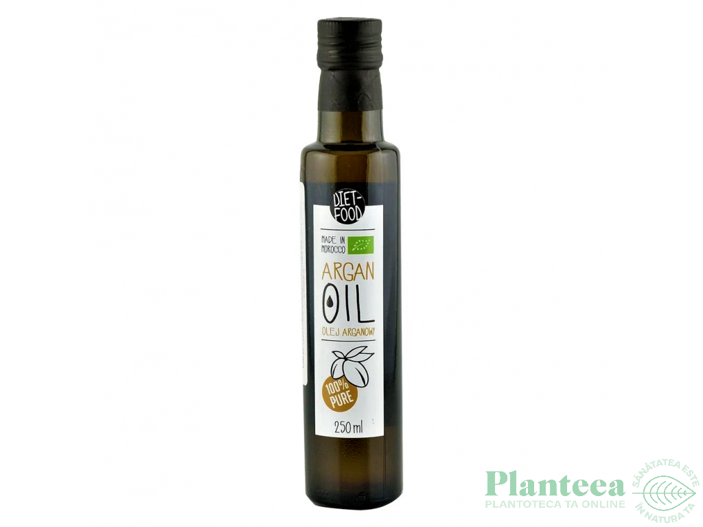 Ulei argan alimentar bio 250ml - DIET FOOD