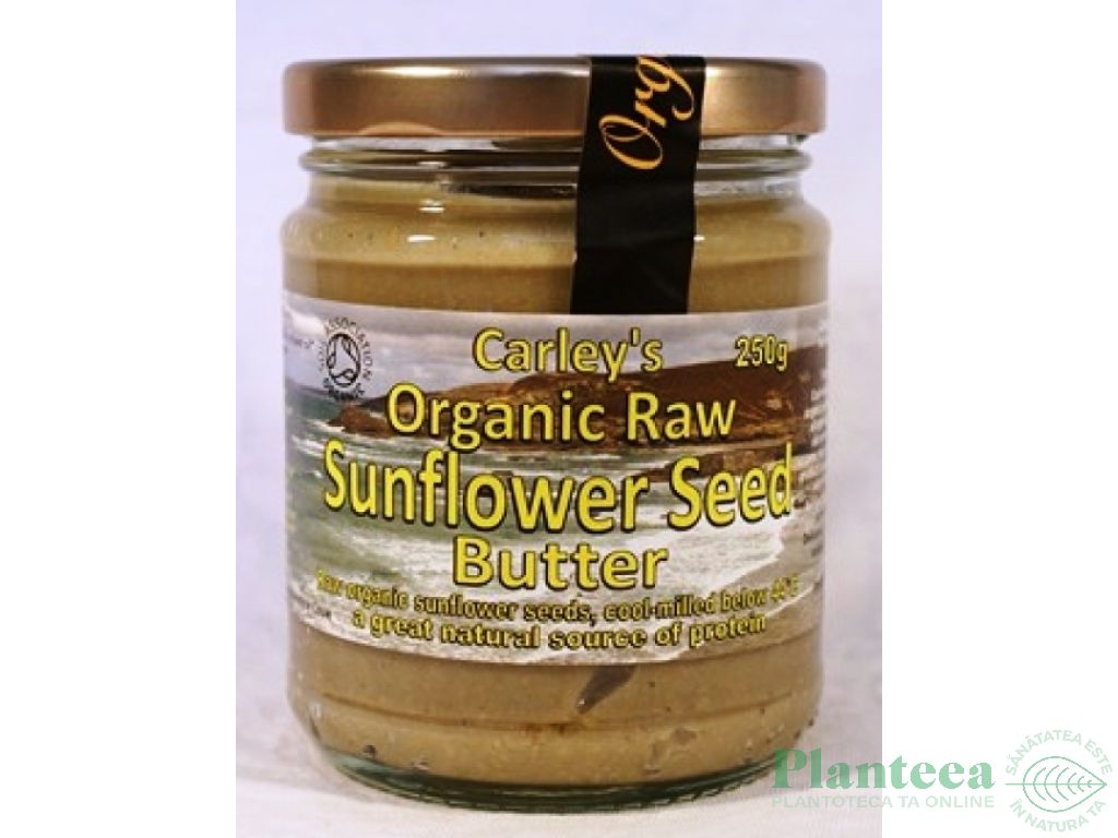 Unt seminte fl soarelui raw 250g - CARLEY`S