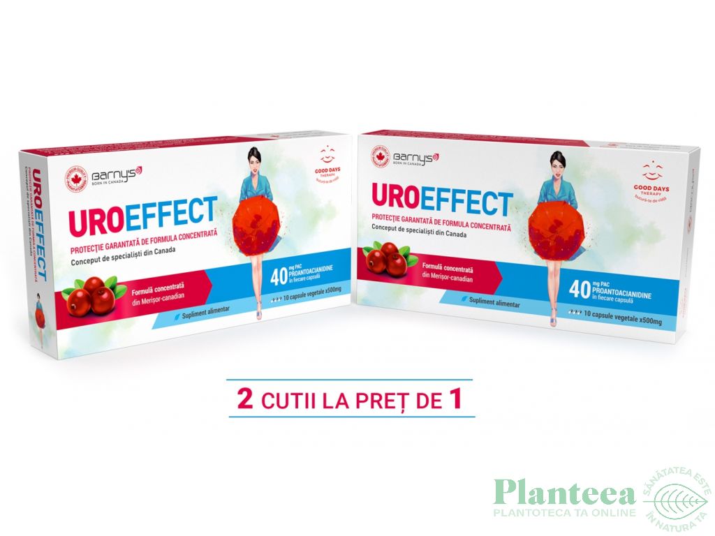 Pachet UroEffect 2x10cp - BARNY`S