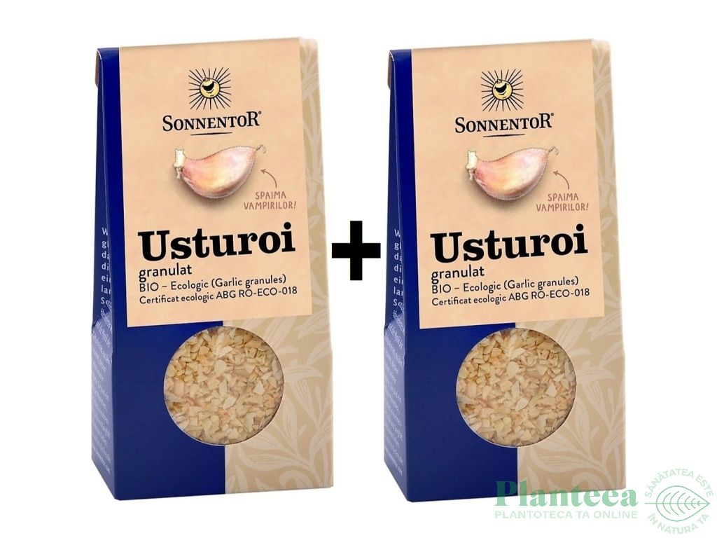 Pachet Condiment usturoi granulat eco 2x40g - SONNENTOR