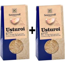 Pachet Condiment usturoi granulat eco 2x40g - SONNENTOR