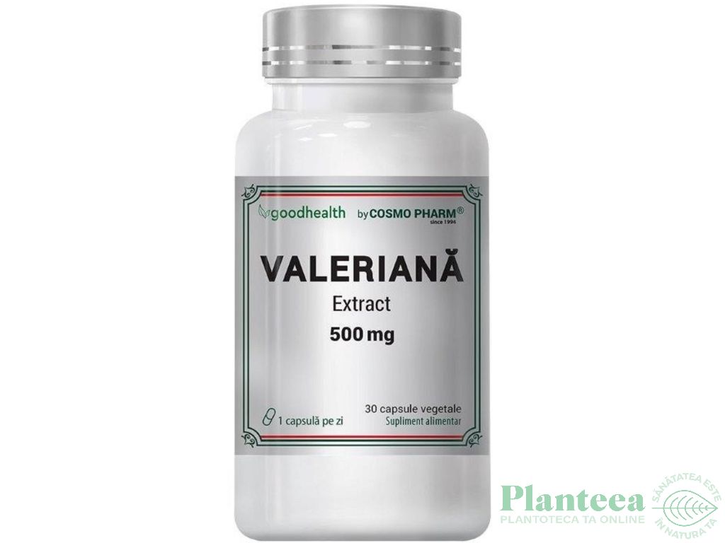 Valeriana extract 500mg 30cps - COSMO PHARM