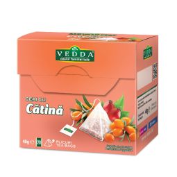 Ceai cu catina piramide 20x2g - VEDDA