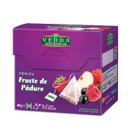 Ceai fructe padure piramide 20x2g - VEDDA