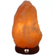 Veioza sare himalaya natur suport lemn 3_4kg - MONTE SALT CRYSTAL