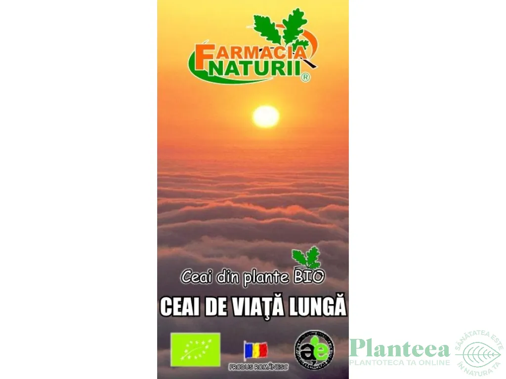 Ceai antioxidant Viata lunga 50g - FARMACIA NATURII