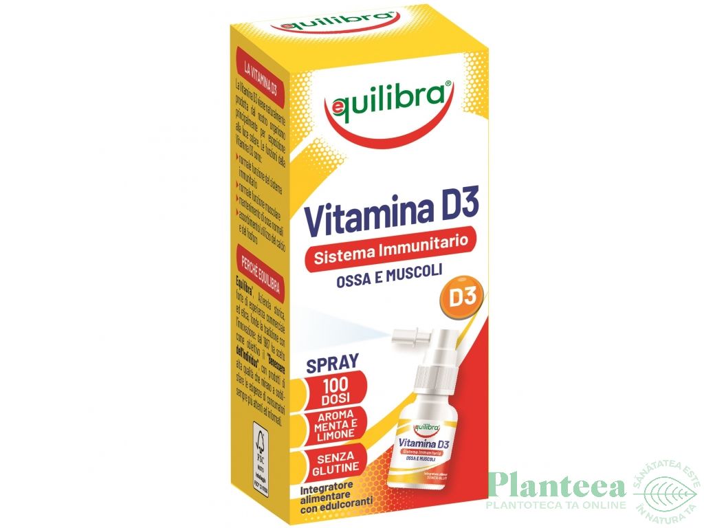 Vitamina D3 spray 13ml - EQUILIBRA