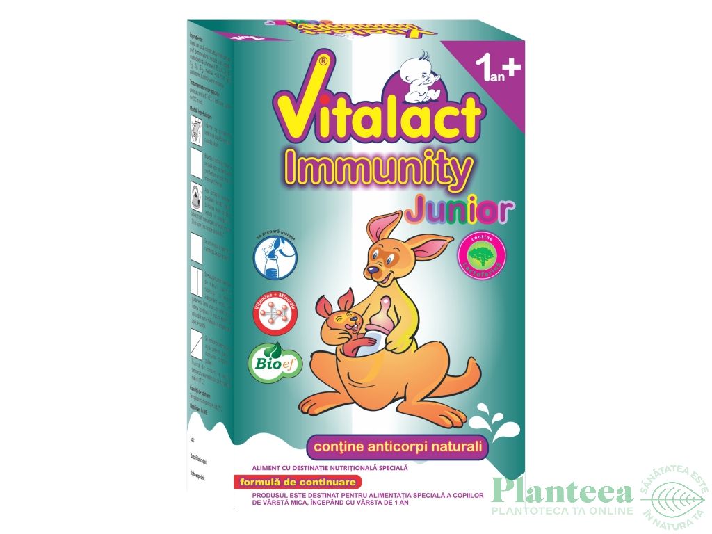 Lapte formula +12luni Vitalact immunity Junior 400g - BIOEF