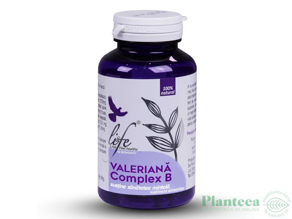 Valeriana complex B 60cps - LIFE