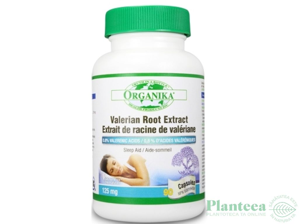 Valeriana forte 90cps - ORGANIKA HEALTH