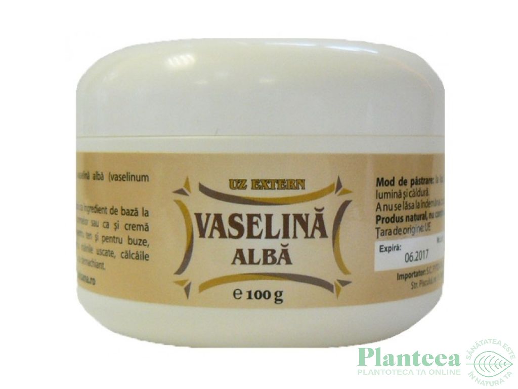 Vaselina alba cosmetica 100g - HERBAL SANA