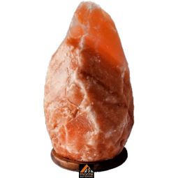 Veioza sare himalaya natur suport lemn 18_25kg - MONTE SALT CRYSTAL