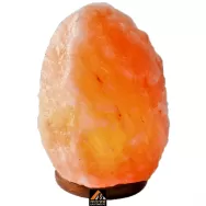 Veioza sare himalaya natur suport lemn 5_7kg - MONTE SALT CRYSTAL